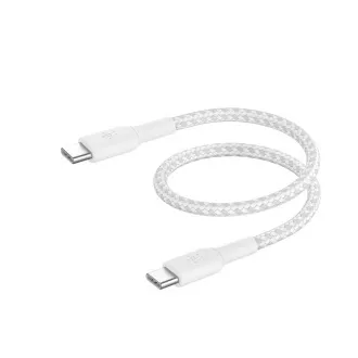 Kabel Belkin BOOST CHARGE™ USB-C/USB-C, 15 cm, biały - Wytrzymały