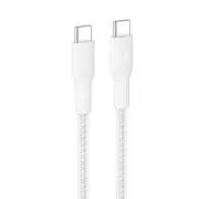 Kabel Belkin BOOST CHARGE PRO USB-C/USB-C 240 W, 3 m, biały – wytrzymały