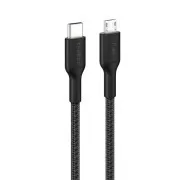 Belkin BOOST CHARGE PRO USB-C/microUSB, 1 m, czarny – wytrzymały