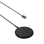 Belkin BOOST CHARGE Qi 15 W – bezprzewodowa podkładka ładująca, bez zasilacza, czarna