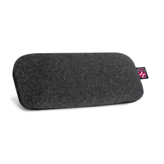 CONNECT IT FOR HEALTH ErgoBeads Podpórka pod nadgarstek przed mysz wypełniona kulkami GREY-BLACK