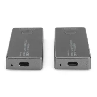 DIGITUS DS-55324 Bezprzewodowy przedłużacz wideo 4K, 30 m (USB-C - HDMI) DIGITUS DS-55324 Bezprzewodowy przedłużacz wideo 4K, 30 m (USB-C - HDMI)