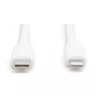 Silikonowy kabel ładujący Digitus USB-C, USB-A - USB-C 2 m, USB 2.0, 60 W, czarny