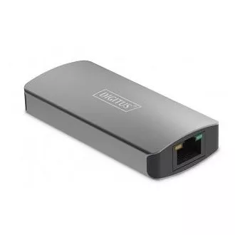 Zestaw przedłużacza wideo DIGITUS, USB-C - HDMI, 4K/120Hz CAT6, 30 m