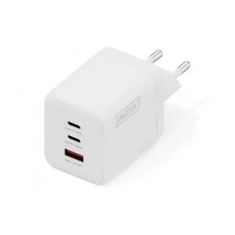 Ładowarka USB DIGITUS GaN 100 W, 2x USB-C, 1x USB-A Ładowarka USB DIGITUS GaN 100 W, 2x USB-C, 1x USB-A
