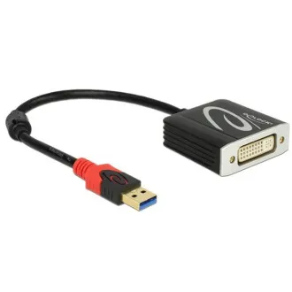 Adapter Delock USB 3.0 Type-A męski > DVI żeński