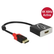 Adapter Delock Displayport 1.2 męski > HDMI żeński 4K 60 Hz aktywny