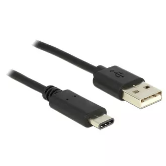Delock Kabel USB 2.0 Type-A męski > USB Type-C™ 2.0 męski 2.0 m czarny