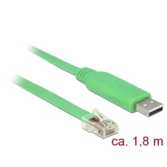Adapter Delock USB 2.0 Type-A męski > 1 x Serial RS-232 RJ45 męski