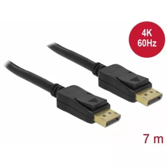 Delock Displayport 1.2 męski > Displayport męski 4K 60 Hz 7 m