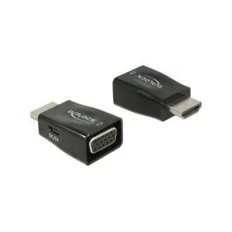 Adapter Delock HDMI-A męski > VGA żeński