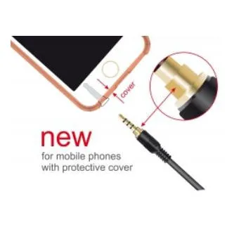 Kabel Delock Stereo Jack 3,5 mm 4-pinowy męski > męski 3 m czarny Kabel Delock Stereo Jack 3,5 mm 4-pinowy męski > męski 3 m czarny