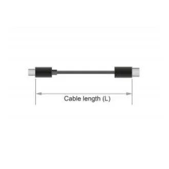 Kabel Delock Stereo Jack 3,5 mm 4-pinowy męski > męski 3 m czarny Kabel Delock Stereo Jack 3,5 mm 4-pinowy męski > męski 3 m czarny