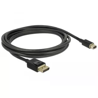 Kabel Delock Mini DisplayPort do DisplayPort 8K 60 Hz 2 m z certyfikatem DP 8K