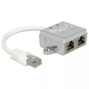 Delock RJ45 Port Doubler 1 x wtyczka RJ45 na 2 x gniazdo RJ45 (2 x Ethernet)
