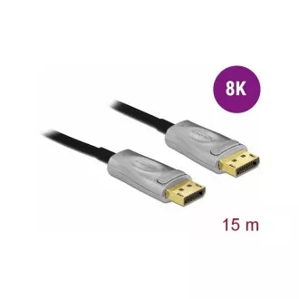 Kabel optyczny Delock Active DisplayPort 1.4 8K 15 m