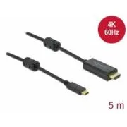 Delock – kabel Active USB Type-C na HDMI (tryb alternatywny DP), 4K 60 Hz, 5 m