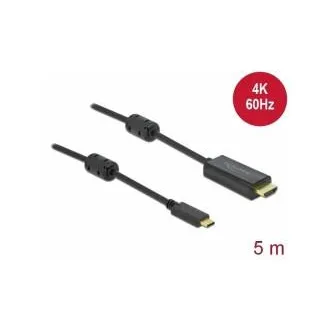 Delock – kabel Active USB Type-C na HDMI (tryb alternatywny DP), 4K 60 Hz, 5 m Delock – kabel Active USB Type-C na HDMI (tryb alternatywny DP), 4K 60 Hz, 5 m