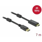 Kabel Delock Active DisplayPort 1.2 do HDMI, 4K, 60 Hz 7 m