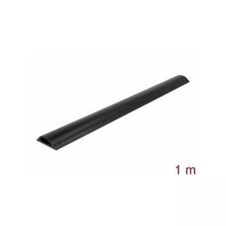 Delock Kanał kablowy 50 x 12 mm - długość 1 m czarny
