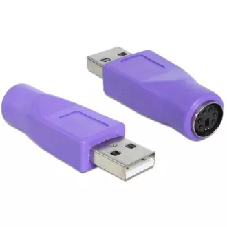 Adapter Delock USB Typ-A męski > PS/2 żeński Adapter Delock USB Typ-A męski > PS/2 żeński