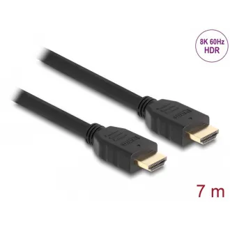 Kabel Delock High Speed HDMI, 48 Gb/s, 8K 60 Hz, czarny, 7 m Kabel Delock High Speed HDMI, 48 Gb/s, 8K 60 Hz, czarny, 7 m