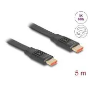 Delock Płaski kabel taśmowy HDMI o wysokiej prędkości 48 Gb/s 8K 60 Hz 5 m
