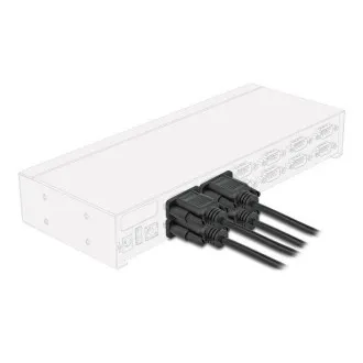 Delock Kabel szeregowy RS-232 D-Sub9, typ „gniazdo–gniazdo”, długość 5 m Delock Kabel szeregowy RS-232 D-Sub9, typ „gniazdo–gniazdo”, długość 5 m