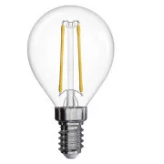 Emos żarówka LED Filament Mini Globe, 1,8W/25W E14, WW ciepła biel, 250 lm, D