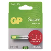 GP AAA Super, alkaliczne (LR03) - 10 szt.