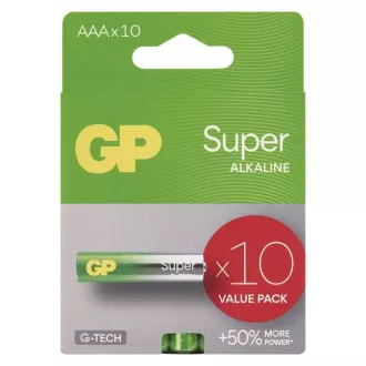 GP AAA Super, alkaliczne (LR03) - 10 szt. GP AAA Super, alkaliczne (LR03) - 10 szt.