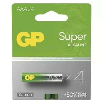 GP AAA Super, alkaliczne (LR03) - 4 szt.