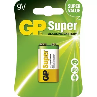 GP 9V Super Alkaline (6LR61) - 1 szt.