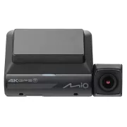 Podwójna kamera samochodowa MIO MiVue 955W, 4K z przodu, 2.5K z tyłu, HDR, LCD 2.7", Wifi, GPS