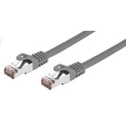 C-TECH Patchcord Cat6, FTP, szary, 5m