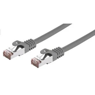 C-TECH Patchcord Cat6, FTP, szary, 5m