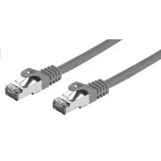 C-TECH Patchcord Cat7, S/FTP, szary, 5m