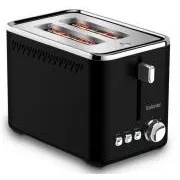 Salente ToastPro, toster, stal nierdzewna, czarny