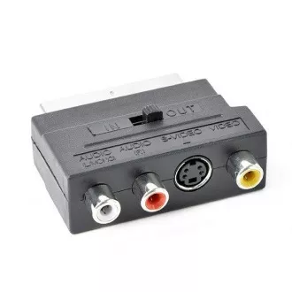 Adapter dwukierunkowy SCART/RCA/S-VIDEO Gembird Adapter dwukierunkowy SCART/RCA/S-VIDEO Gembird