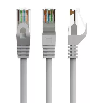 Kabel krosowy Gembird UTP Cat6, szary, 0,5 m Kabel krosowy Gembird UTP Cat6, szary, 0,5 m