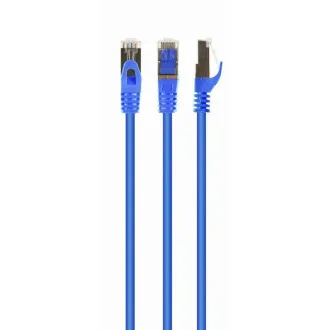 GEMBIRD S/FTP Kabel krosowy kat. 6A LSZH niebieski 2m GEMBIRD S/FTP Kabel krosowy kat. 6A LSZH niebieski 2m