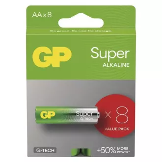 GP AA Super, alkaliczne (LR6) - 8 szt.