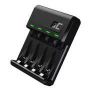 Ładowarka Green Cell VitalCharger do akumulatorów AA AAA R6 R03 Ni-MH z portem Micro USB i USB-C