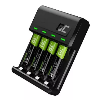 Zestaw Green Cell GC VitalCharger i 4 akumulatory AAA HR03 800mAh