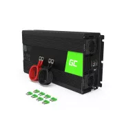 Przetwornica Green Cell 12 V na 230 V 1500 W/3000 W z czystą falą sinusoidalną