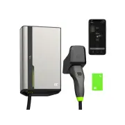 Green Cell HabuDen Wallbox 22kW 32A 7.5m Kabel NFC Typ 2 Inteligentna stacja ładowania pojazdów elektrycznych z aplikacją GC Bluetooth WiFi