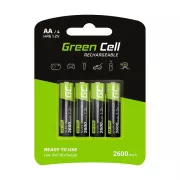 Akumulatory Green Cell 4x AA R6 2600mAh