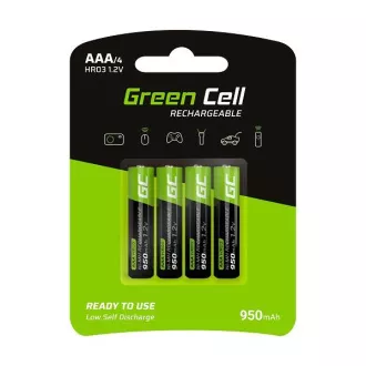 Akumulatory Green Cell 4x AAA HR03 950mAh