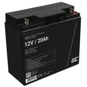 Bezobsługowy akumulator Green Cell AGM VRLA 12V 20Ah do kosiarki, skutera, łodzi, wózka inwalidzkiego