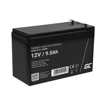 Bezobsługowy akumulator Green Cell AGM VRLA 12V 9Ah do zasilaczy UPS